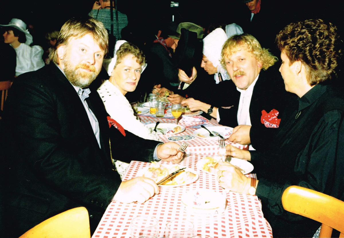 Boerenbruiloft 1990.
