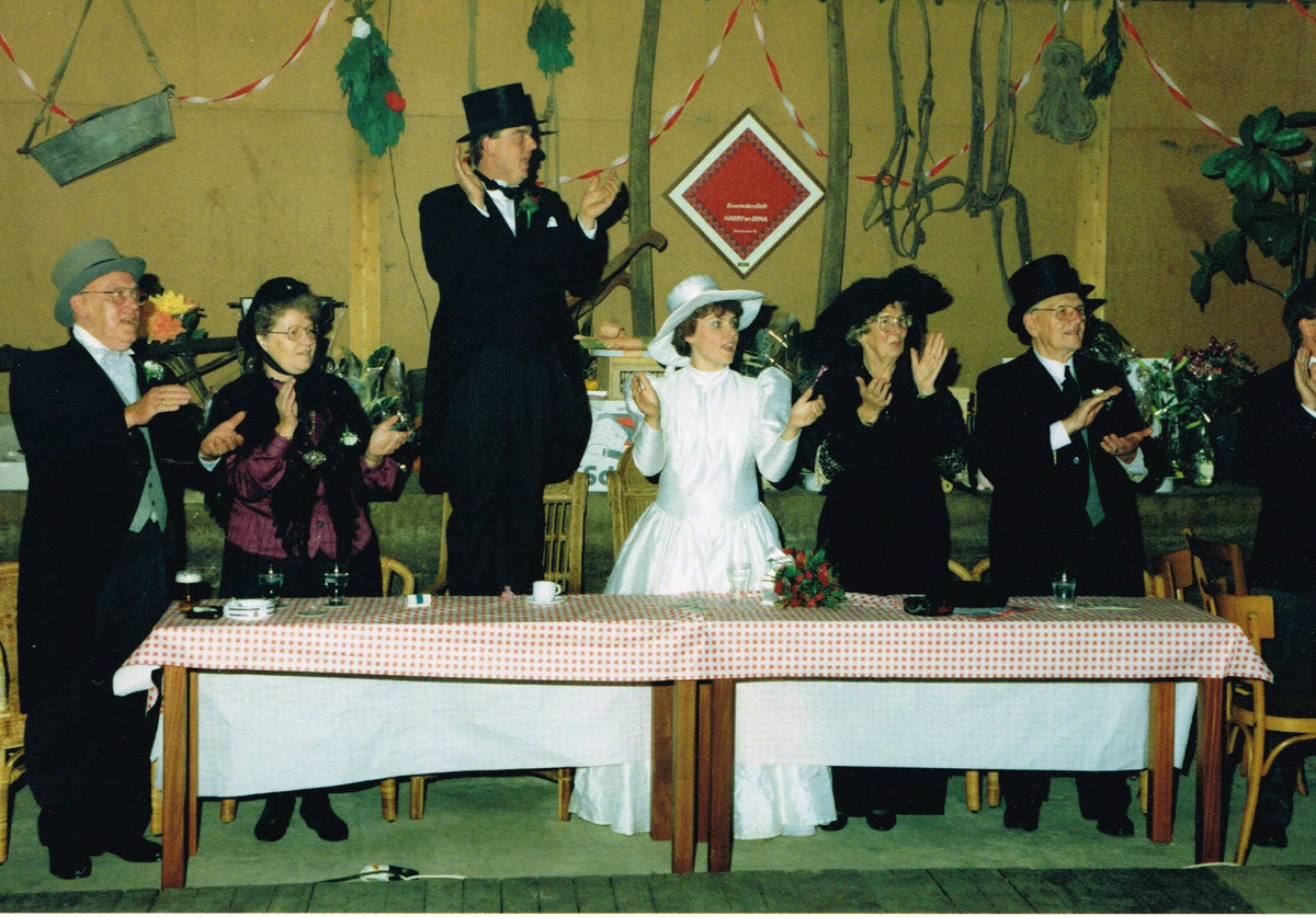 Boerenbruiloft 1990.