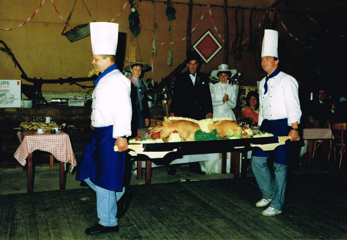 Boerenbruiloft 1990.