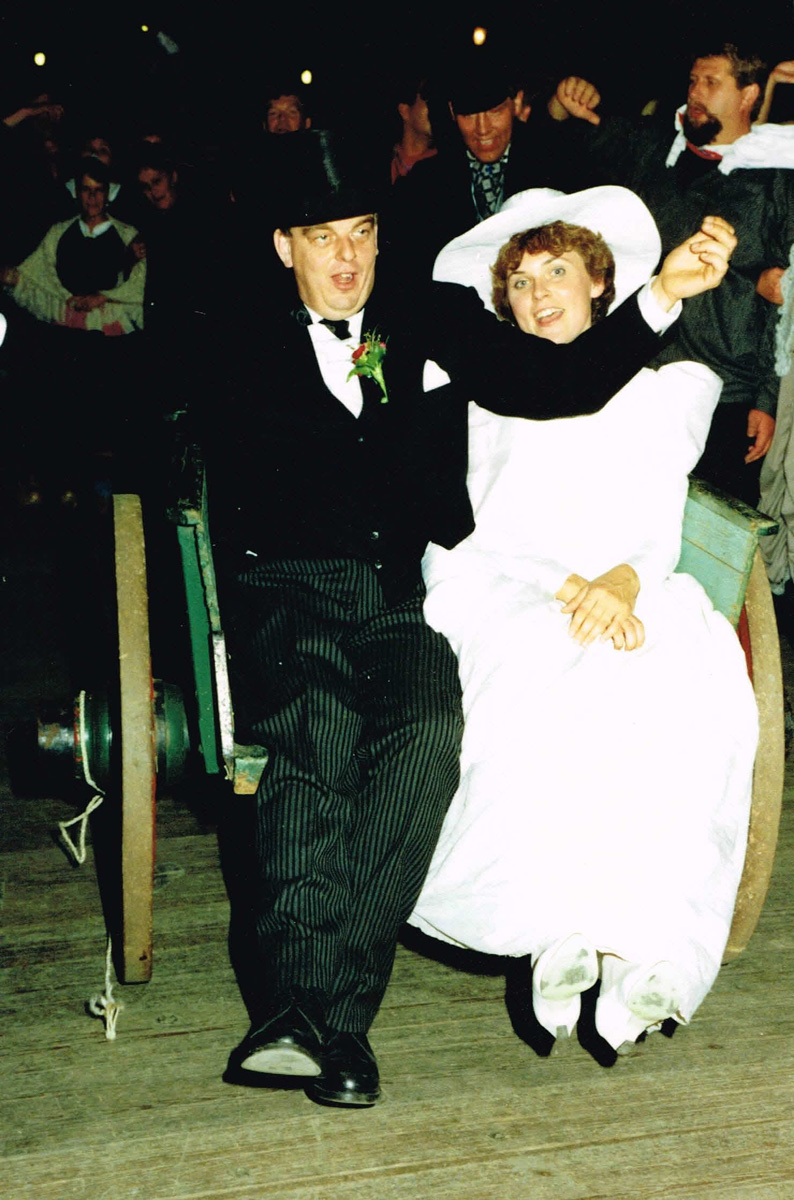 Boerenbruiloft 1990.