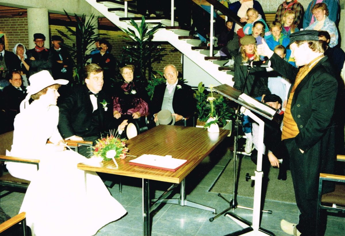 Boerenbruiloft 1990.