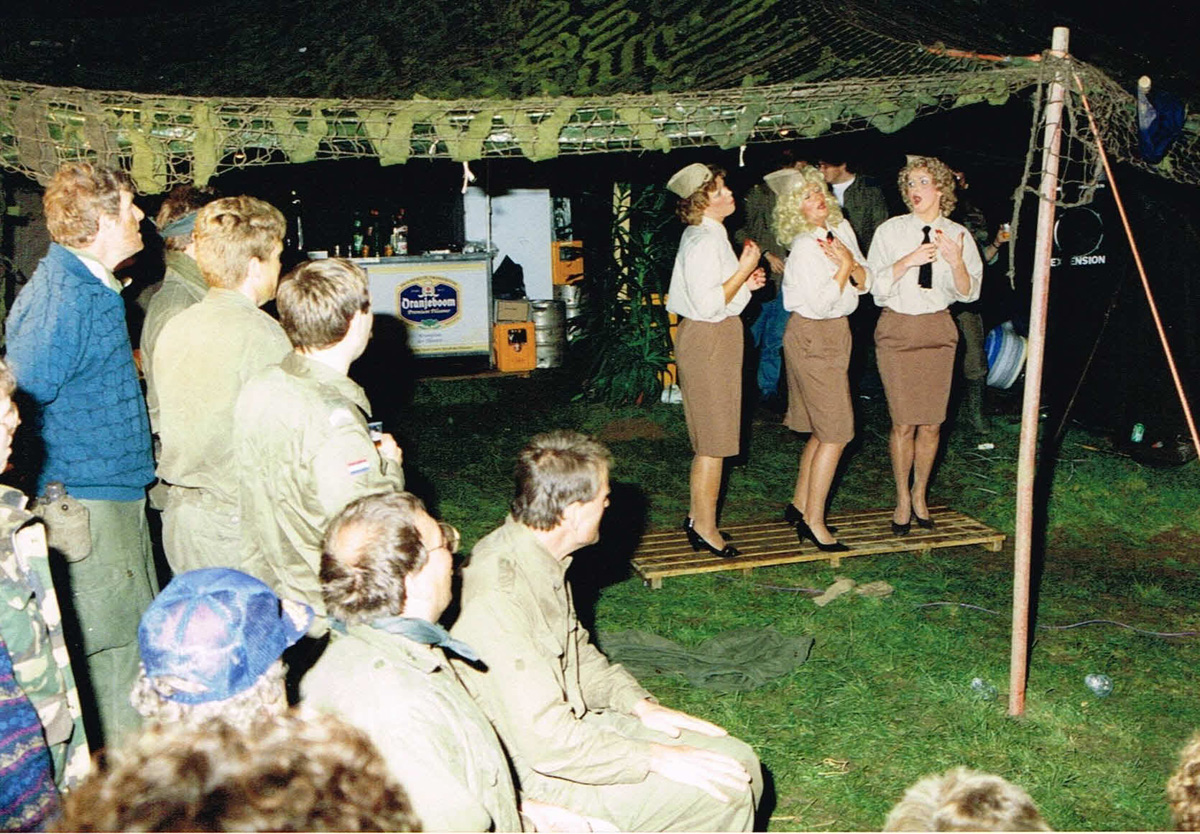Guerilla-feest 12 en 13 september 1992.