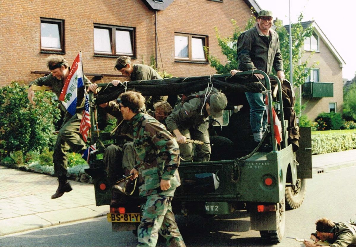 Guerilla-feest 12 en 13 september 1992.