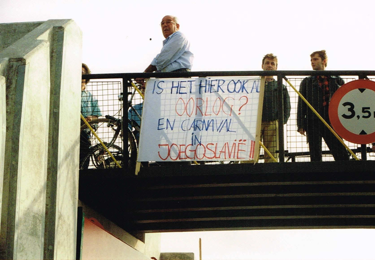 Guerilla-feest 12 en 13 september 1992.