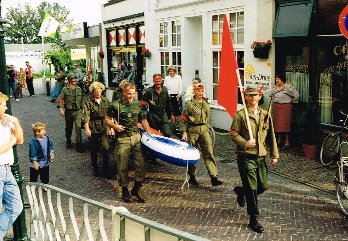 Guerilla-feest 12 en 13 september 1992.